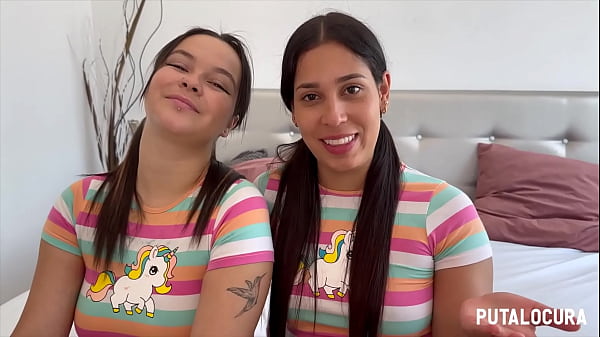 PutaLocura - Two Colombian beauties Melisa Tetona and Natalie swallow all of Torbe's cum