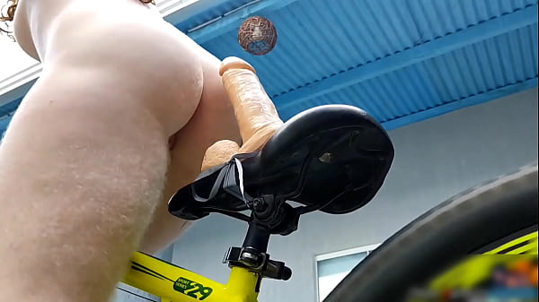 When my husband left for work, my friend Eliane Furacão and I used the dildos on the bicycle.